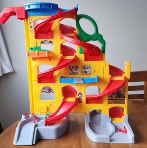 Little People Vintage Wheelies Ramp Fisher-Price Stand 'n Play Rampway